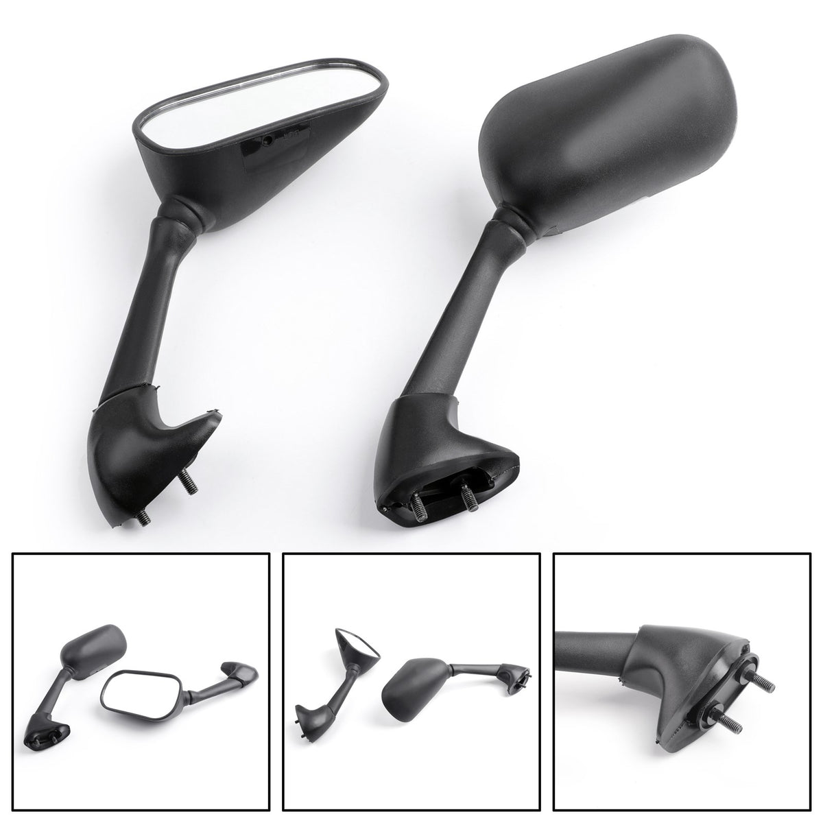 Yamaha YZF 600 R6 2003-2005 YZF R6S 2006-2008 Black Mirrors
