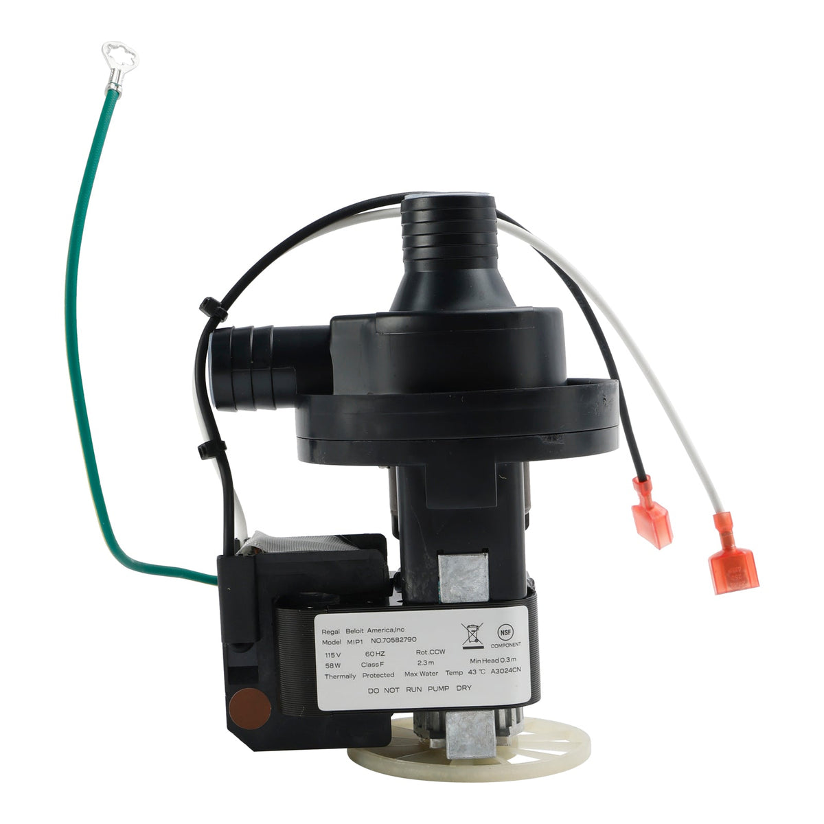 040006556 Pump Water 115/60/1  9" Height  9" Width  7" Length