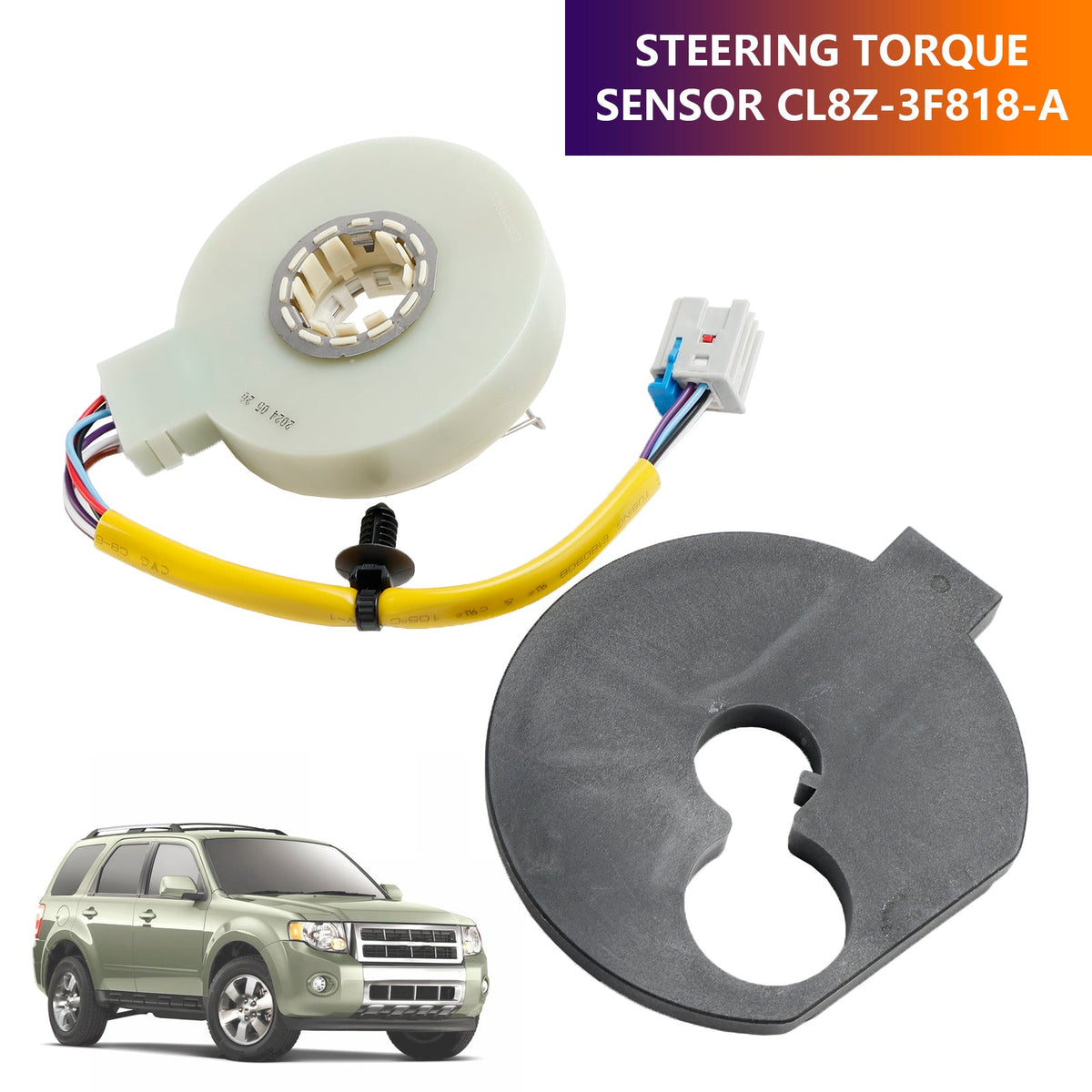 2008-2012 Ford Escape CL8Z-3F818-A Steering Torque Sensor Set