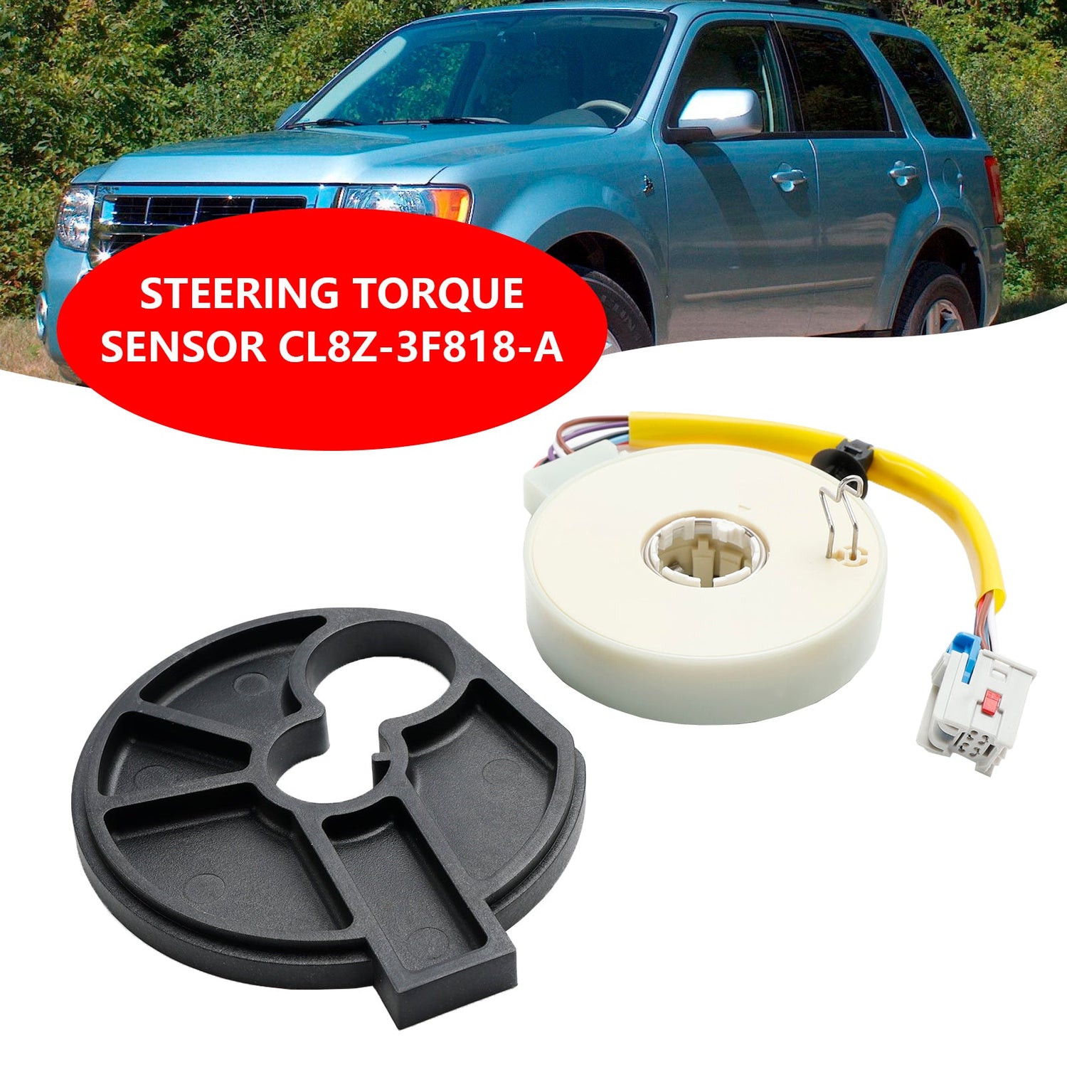2008-2012 Ford Escape CL8Z-3F818-A Steering Torque Sensor Set