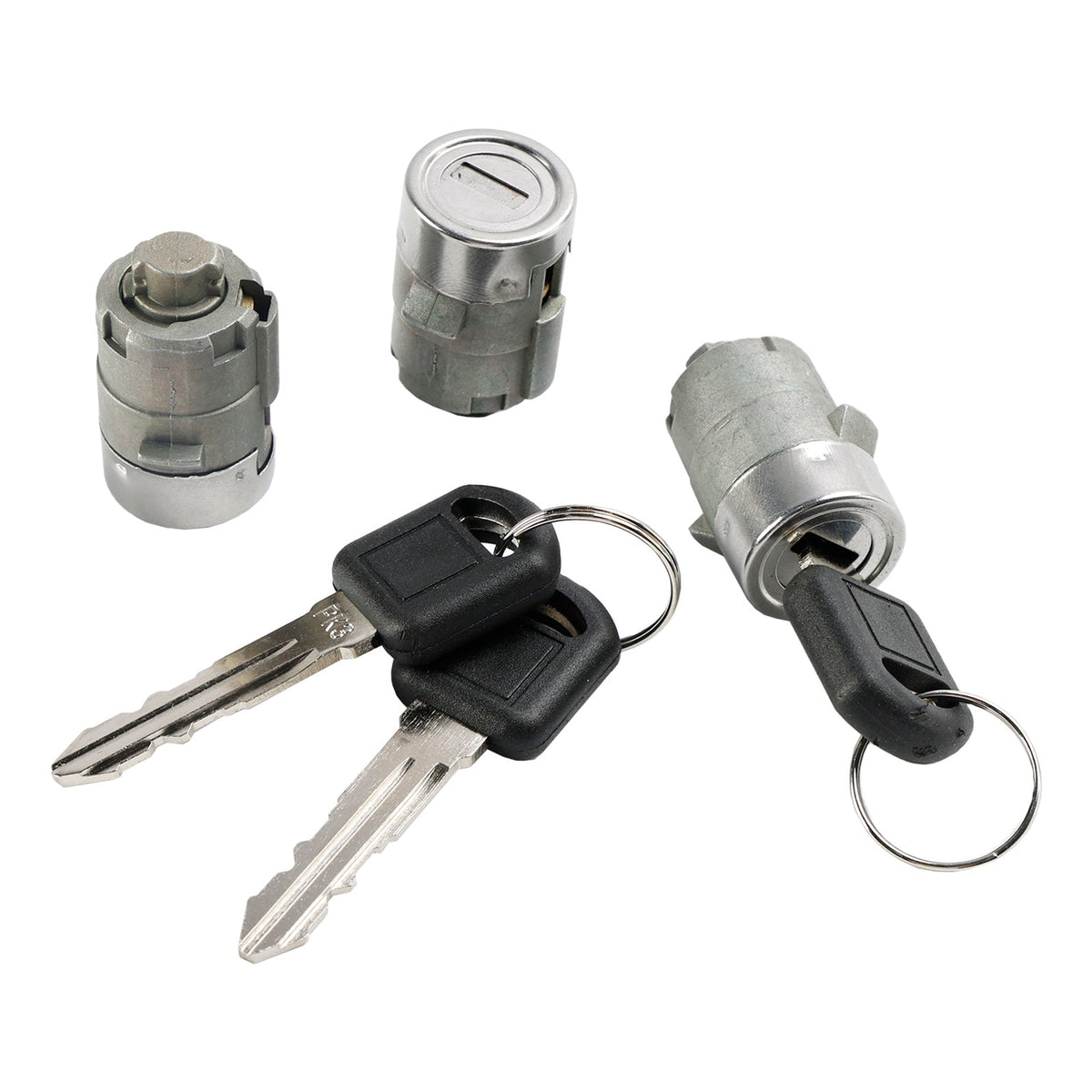 Ignition Switch Cylinder & 3 Door Lock Set W/2 Keys For Suburban Tahoe 98-1999