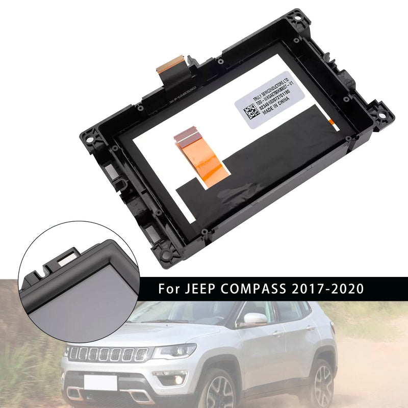 7" LCD Display Touch Screen For Jeep Compass Car Radio Navigation 2017-2020