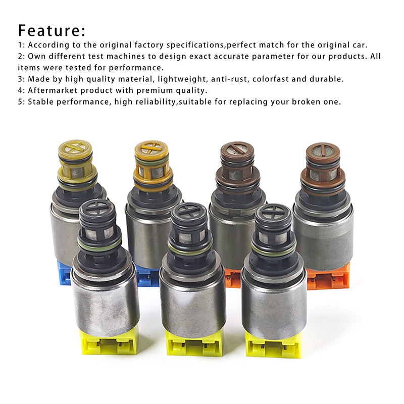 6HP21 6HP28 Transmission Solenoid Kit 1068 298 046 M-Shift