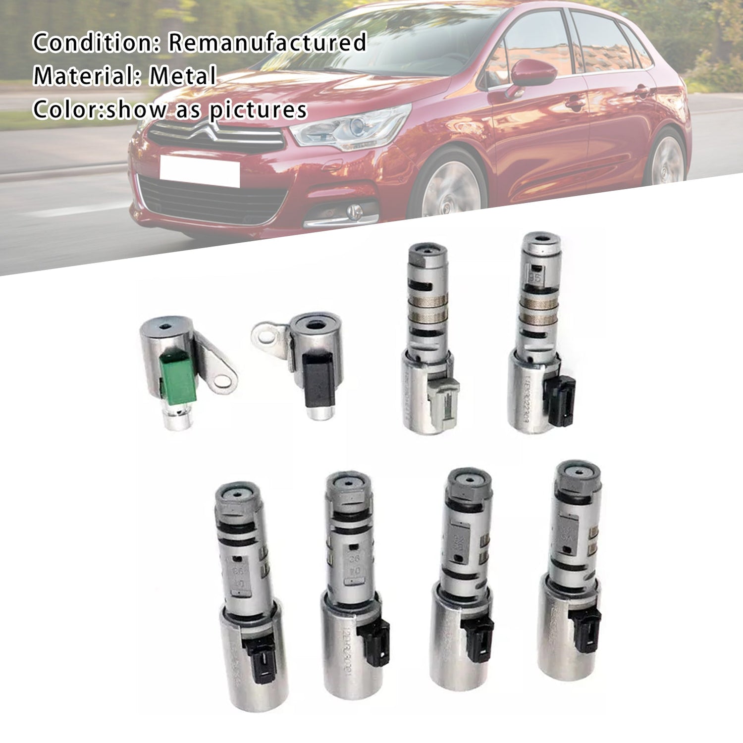 Peugeot Citroen TF70SC TF-70SC TF70 Auto Transmission Solenoid Valve Kit