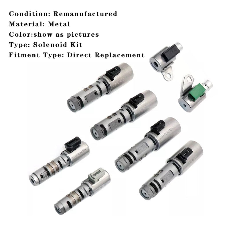 Peugeot Citroen TF70SC TF-70SC TF70 Auto Transmission Solenoid Valve Kit