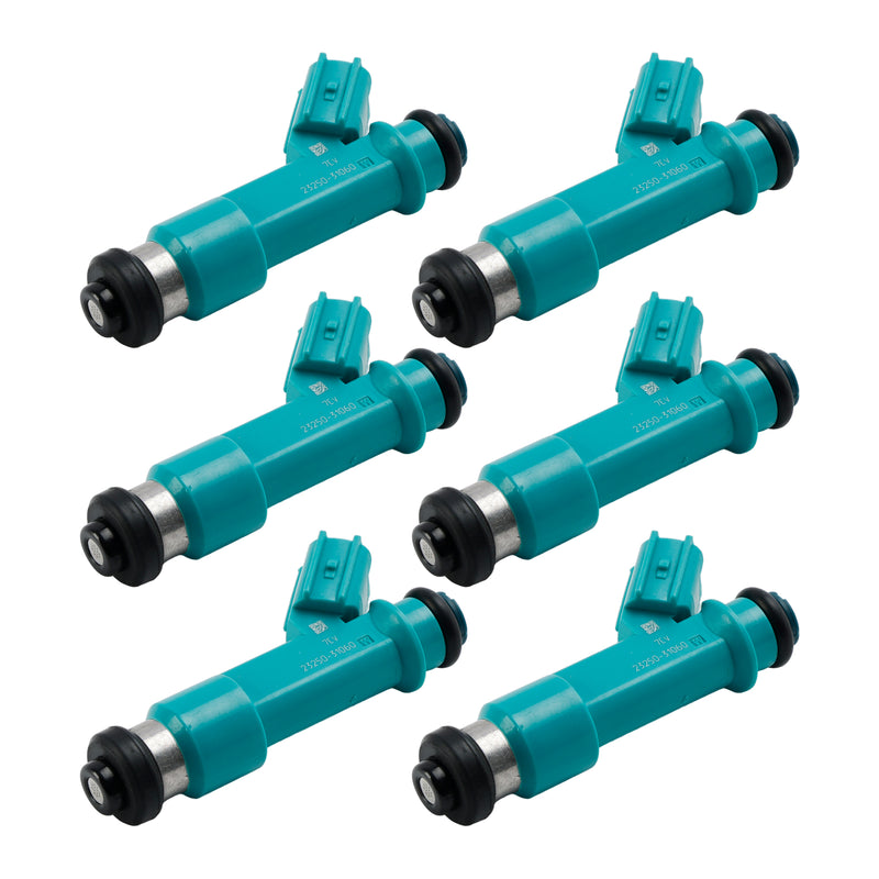 Toyota Tacoma 4Runner FJ Cruiser 23250-31010 6PCS Fuel injector 23250-31060