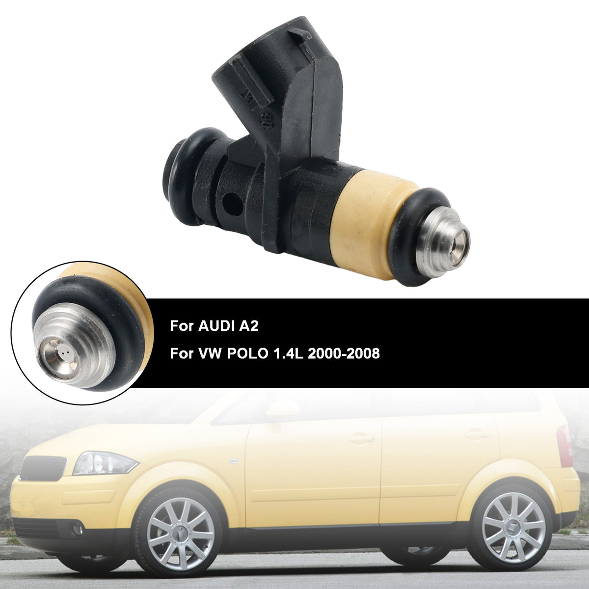 Audi A2 Fit VW Polo 1.4L 2000-2008 1PCS Fuel Injector 036906031M
