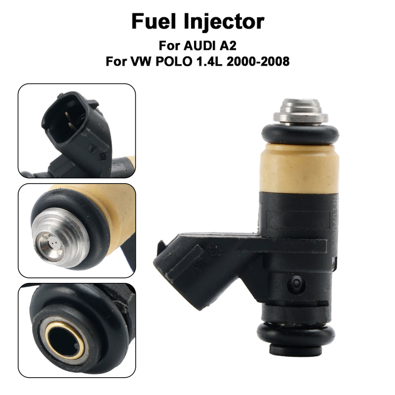 Audi A2 Fit VW Polo 1.4L 2000-2008 1PCS Fuel Injector 036906031M