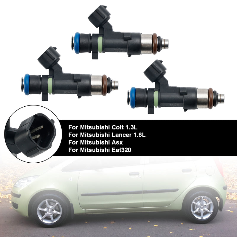 Mitsubishi Colt 1.3L Lancer 1.6L ASX 1465A331 3PCS Fuel injector EAT320