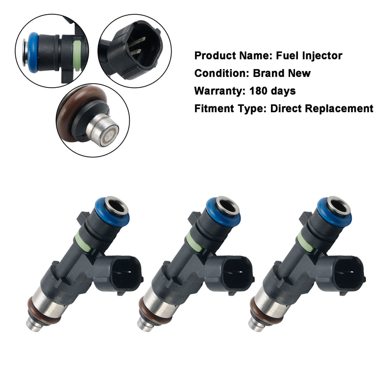 Mitsubishi Colt 1.3L Lancer 1.6L ASX 1465A331 3PCS Fuel injector EAT320