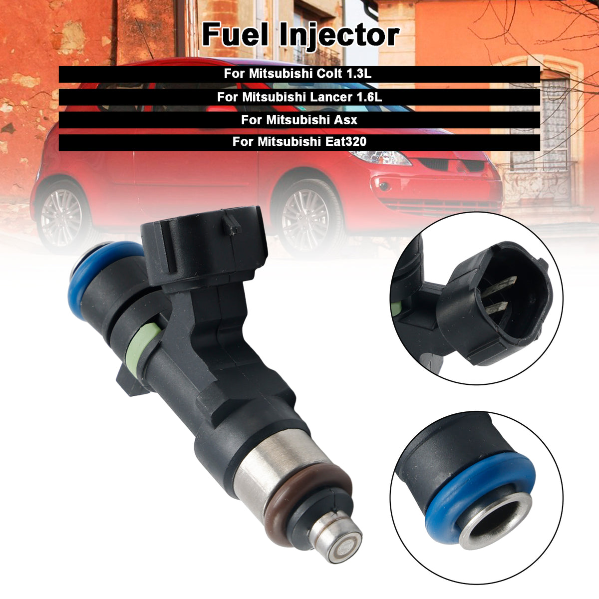 Mitsubishi Colt 1.3L Lancer 1.6L ASX 1465A331 1PCS Fuel injector EAT320