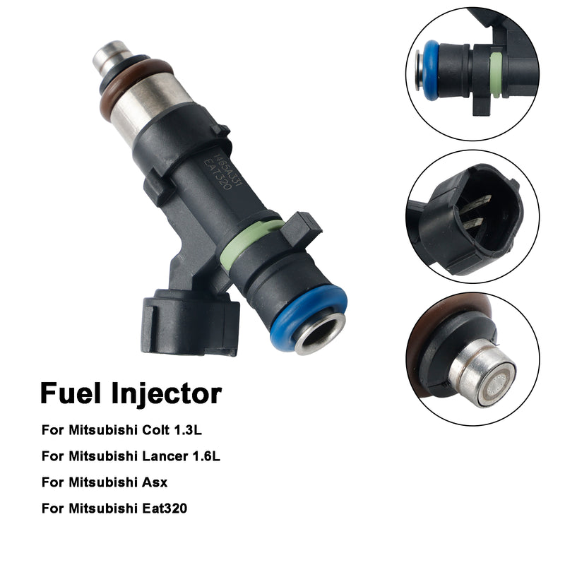 Mitsubishi Colt 1.3L Lancer 1.6L ASX 1465A331 1PCS Fuel injector EAT320