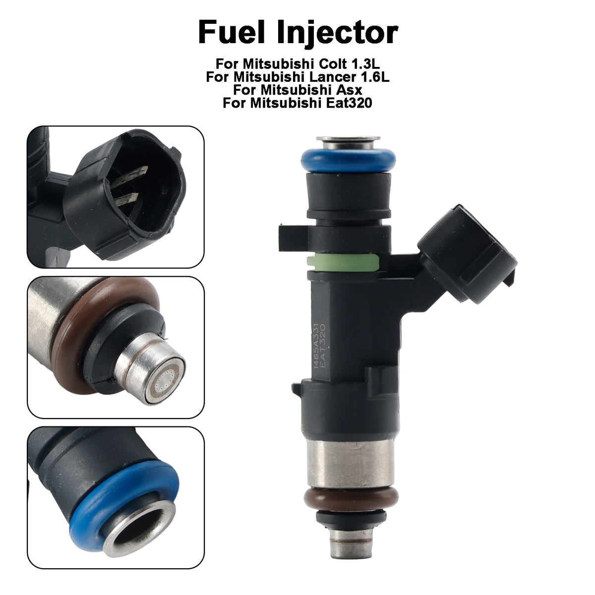 Mitsubishi Colt 1.3L Lancer 1.6L ASX 1465A331 1PCS Fuel injector EAT320
