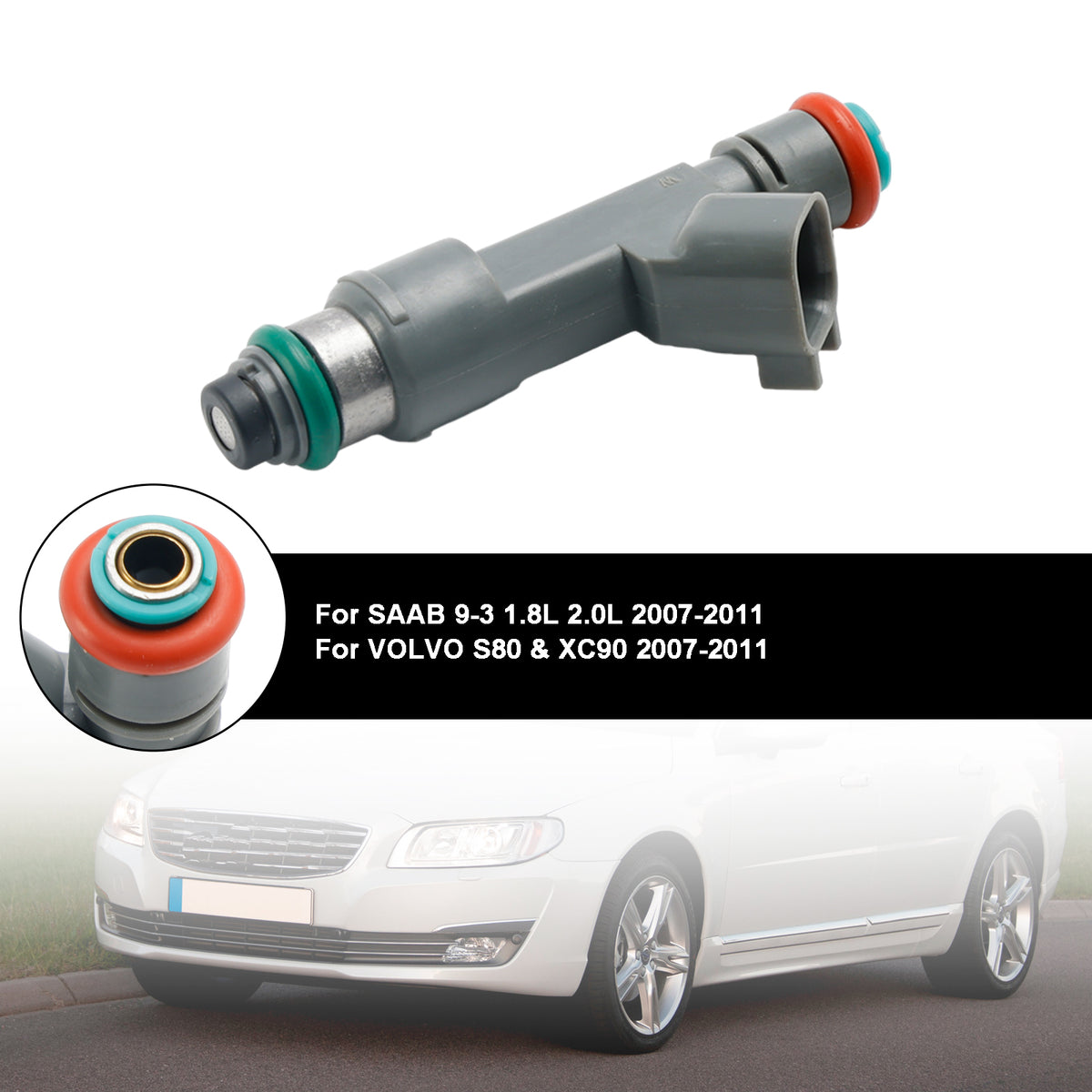 SAAB 9-3 2.0L Turbo 2007-2011 8653608 1PCS Fuel Injector 55559397