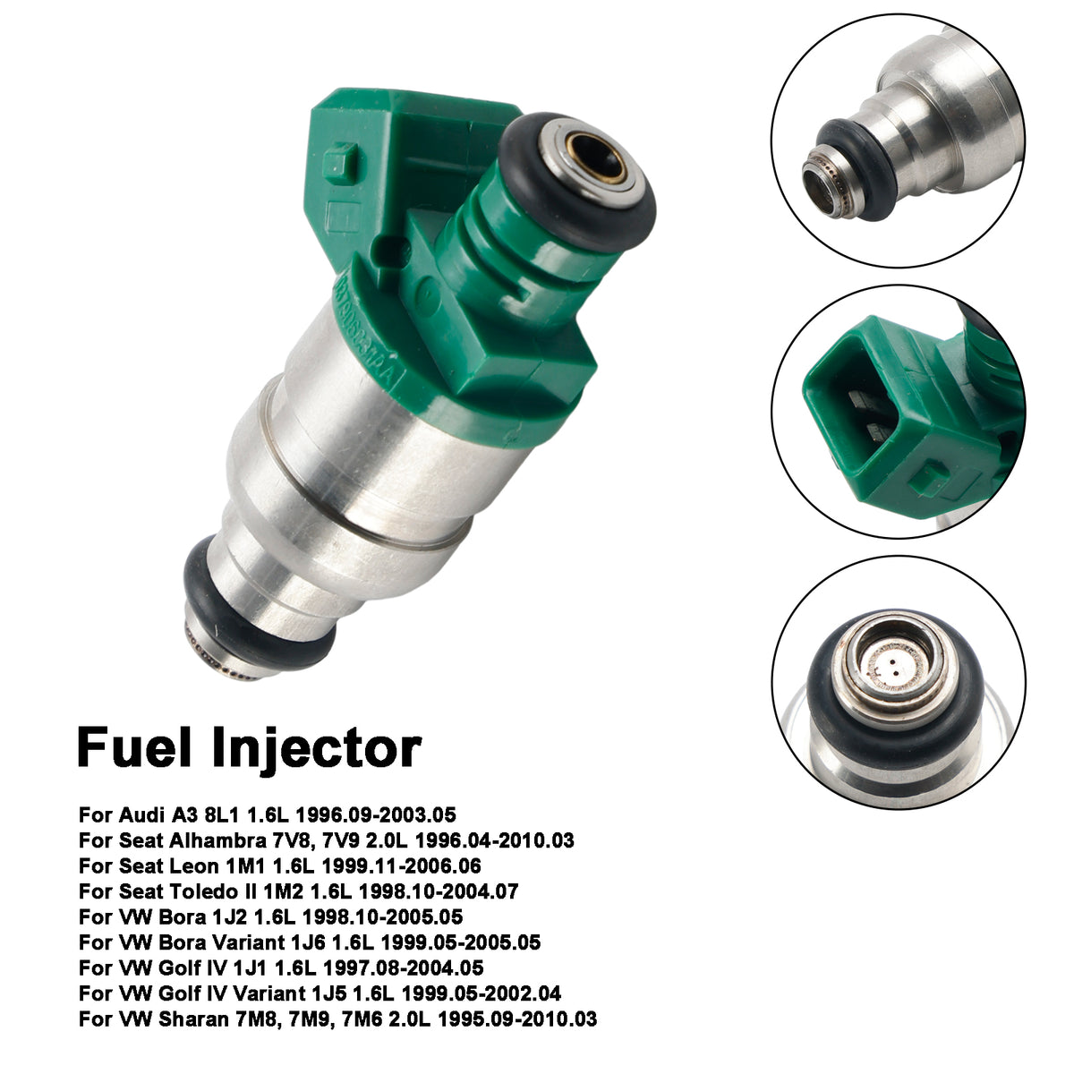 Audi A3 1.6L 1996-2003 Fit Seat Fit VW 1PCS Fuel Injector 037906031AA