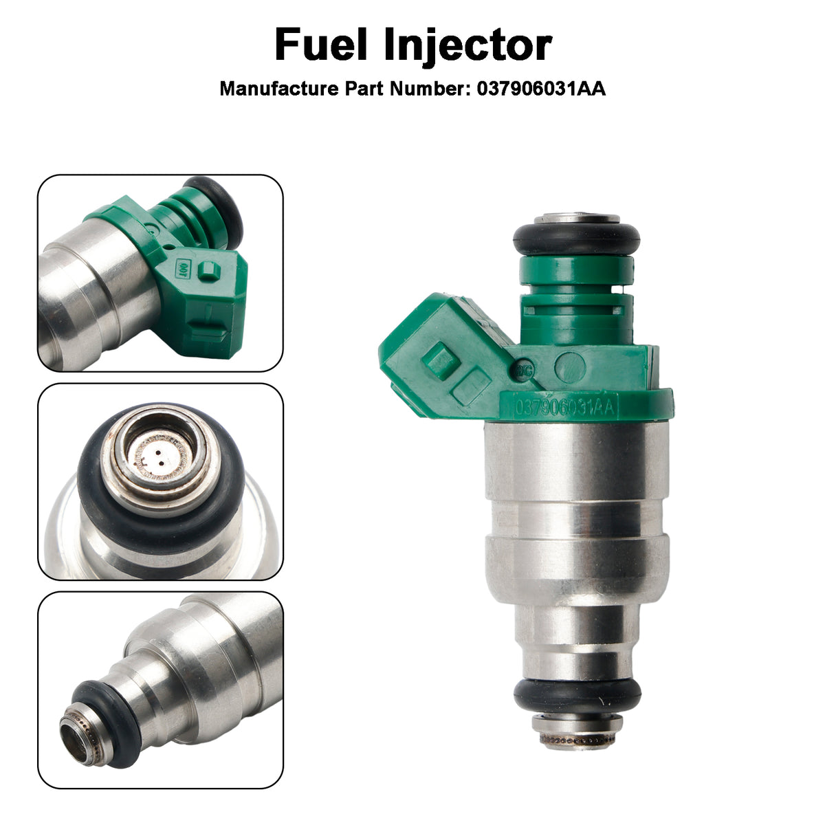 Audi A3 1.6L 1996-2003 Fit Seat Fit VW 1PCS Fuel Injector 037906031AA