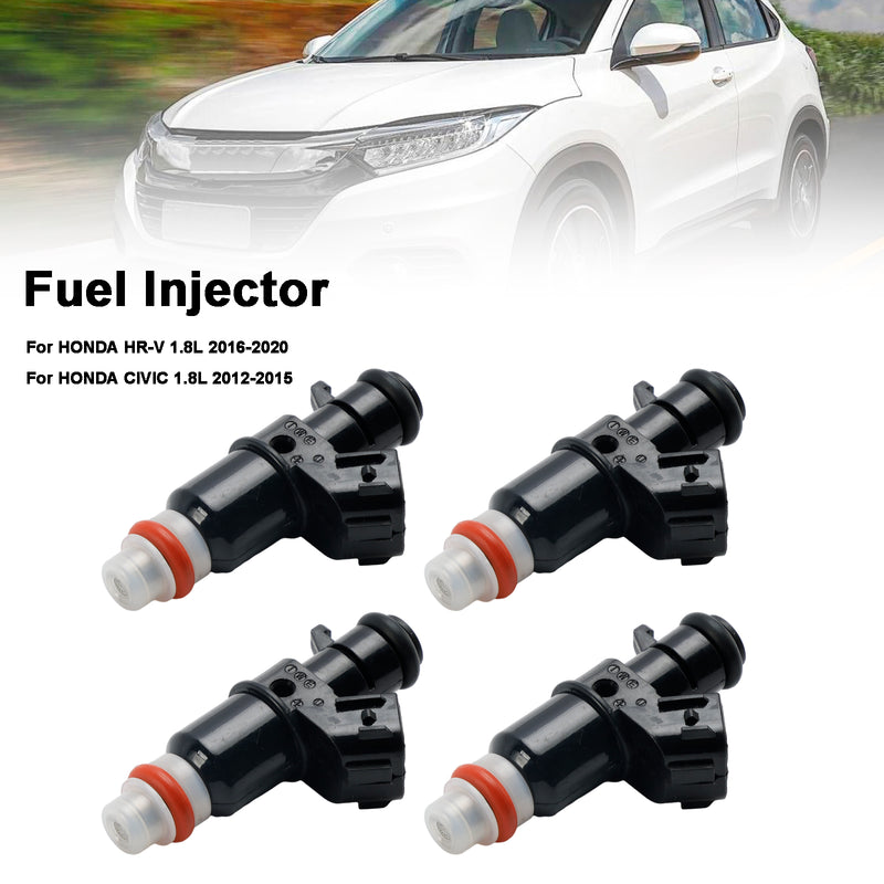 Honda Civic 2012-2015 Fit HRV 2016-2020 1.8L 4PCS Fuel Injector 16450-R2E-L01