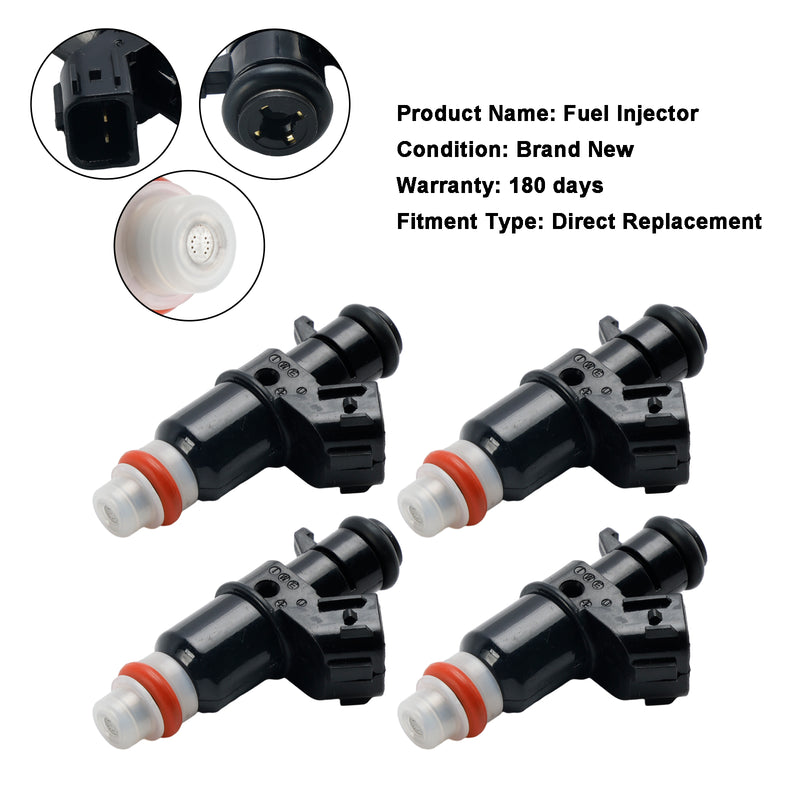 Honda Civic 2012-2015 Fit HRV 2016-2020 1.8L 4PCS Fuel Injector 16450-R2E-L01