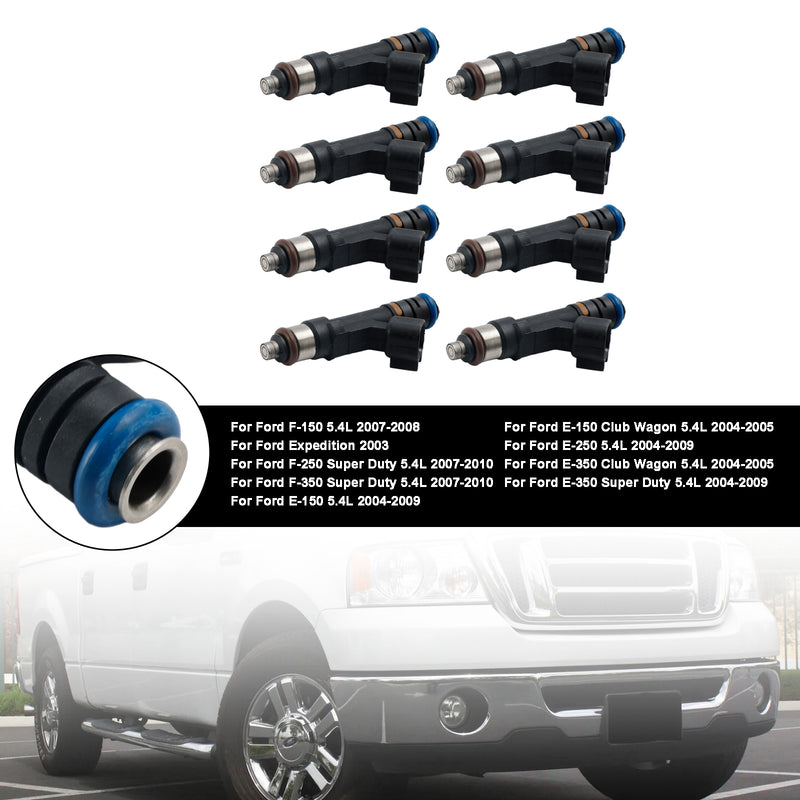 Ford F150 F-150 5.4L 2007-2009 E150 E250 8PCS Fuel Injector 0280158138