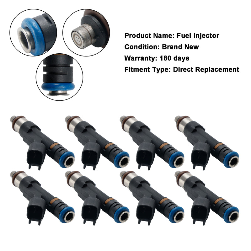 Ford F150 F-150 5.4L 2007-2009 E150 E250 8PCS Fuel Injector 0280158138