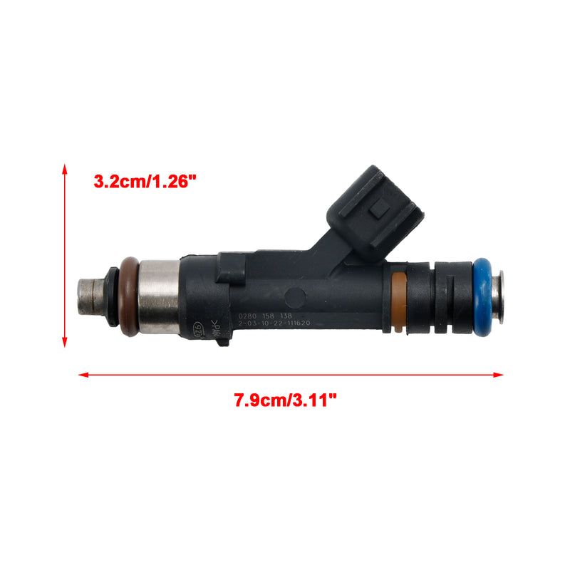 Ford F150 F-150 5.4L 2007-2009 E150 E250 1PCS Fuel Injector 0280158138