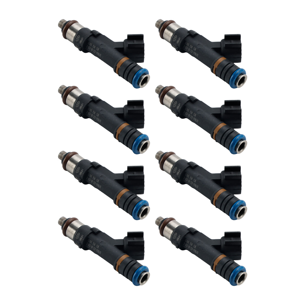 Ford F150 F-150 5.4L 2007-2009 E150 E250 8PCS Fuel Injector 0280158138