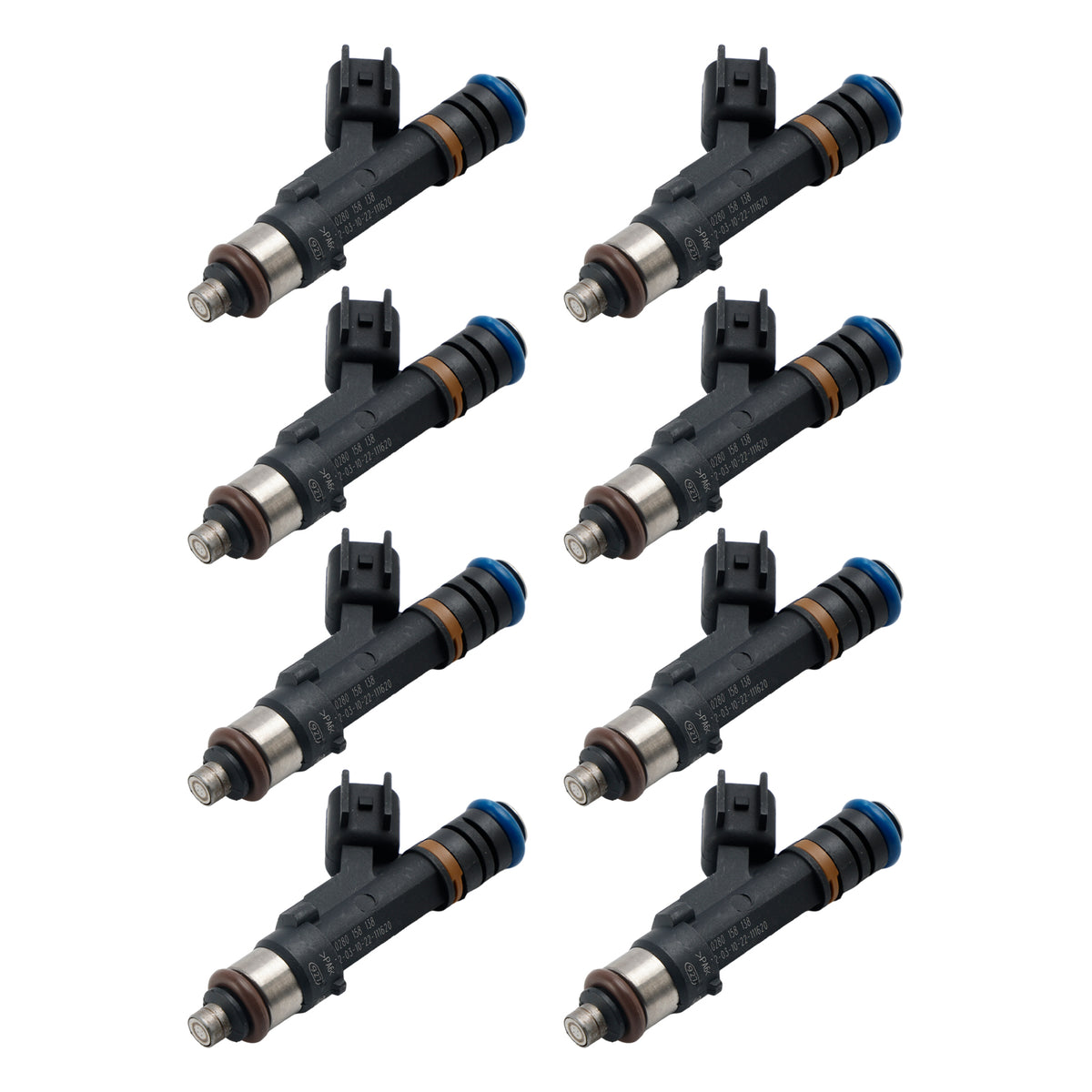 Ford F150 F-150 5.4L 2007-2009 E150 E250 8PCS Fuel Injector 0280158138