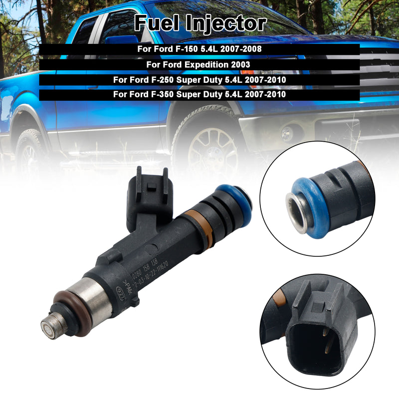 Ford F150 F-150 5.4L 2007-2009 E150 E250 1PCS Fuel Injector 0280158138