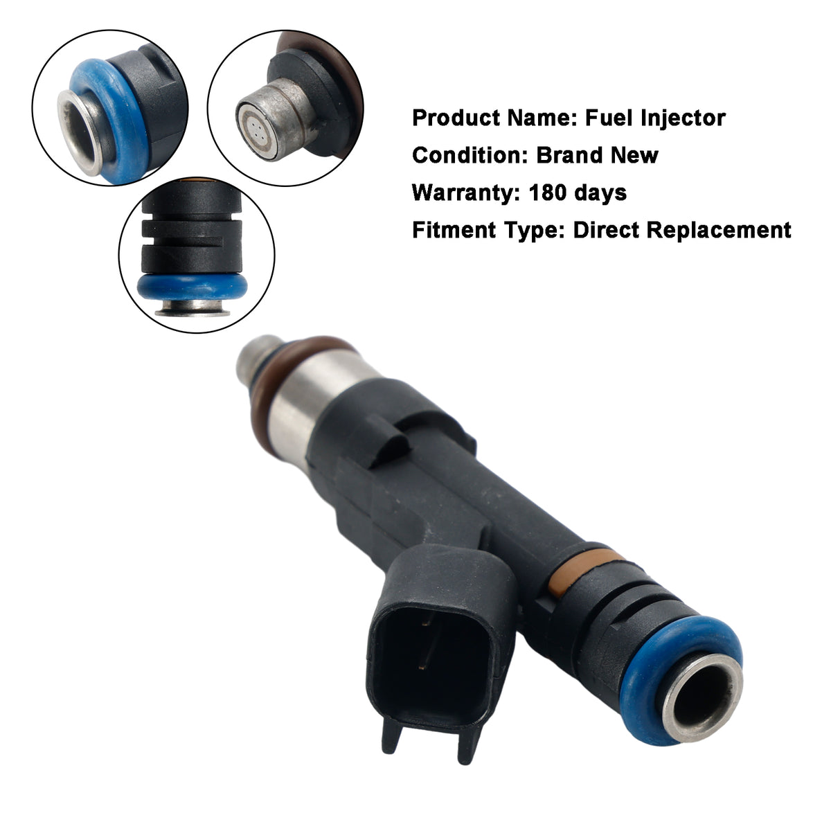 Ford F150 F-150 5.4L 2007-2009 E150 E250 1PCS Fuel Injector 0280158138