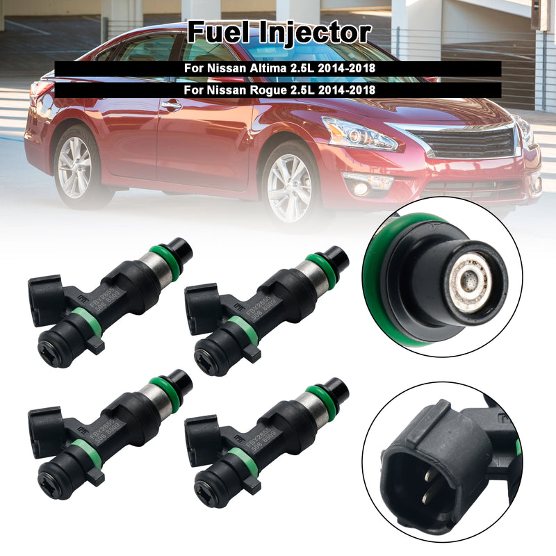 Nissan Altima 2015-2017 2.5L I4 FBY2855 4PCS Fuel Injector 16600-9HP0A