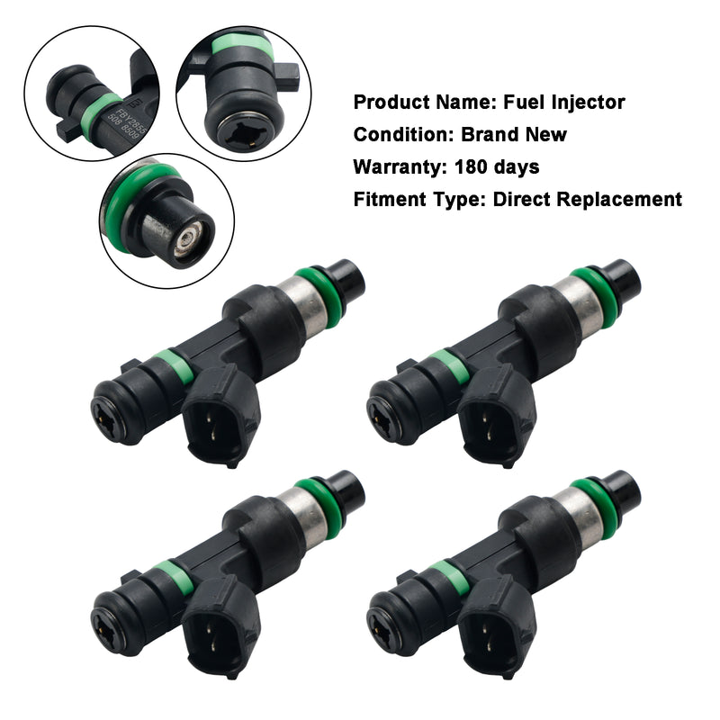Nissan Altima 2015-2017 2.5L I4 FBY2855 4PCS Fuel Injector 16600-9HP0A