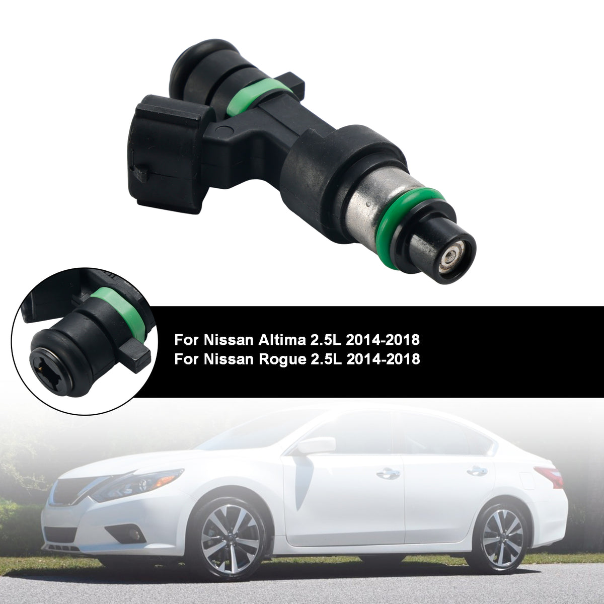 Nissan Altima 2015-2017 2.5L I4 FBY2855 1PCS Fuel Injector 16600-9HP0A