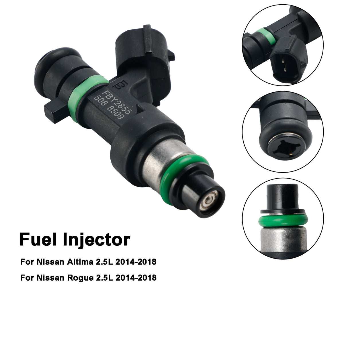 Nissan Altima 2015-2017 2.5L I4 FBY2855 1PCS Fuel Injector 16600-9HP0A