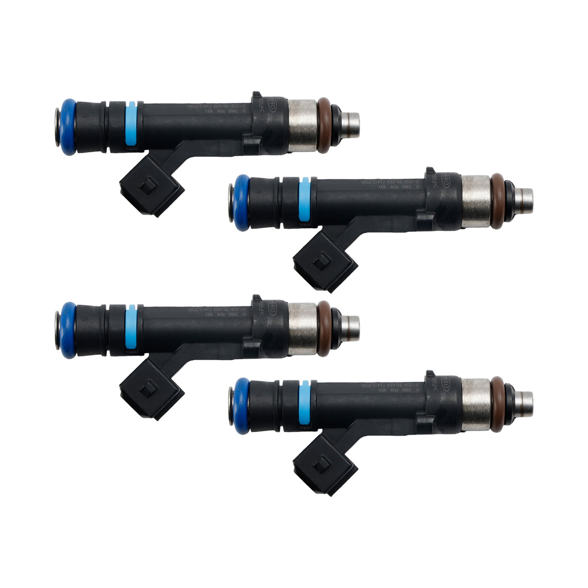VAUXHALL 1.0 1.2 1.4 0280158181 4PCS PETROL ENGINE FUEL INJECTOR 24420543