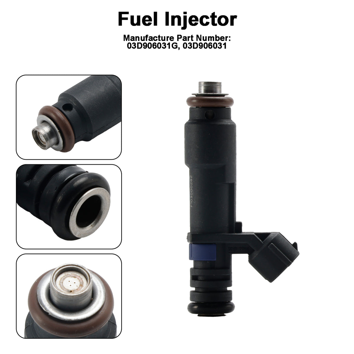 VW Fox Hatchback Fit Skoda Fabia II 1.2L 1PCS Fuel Injector 03D906031G
