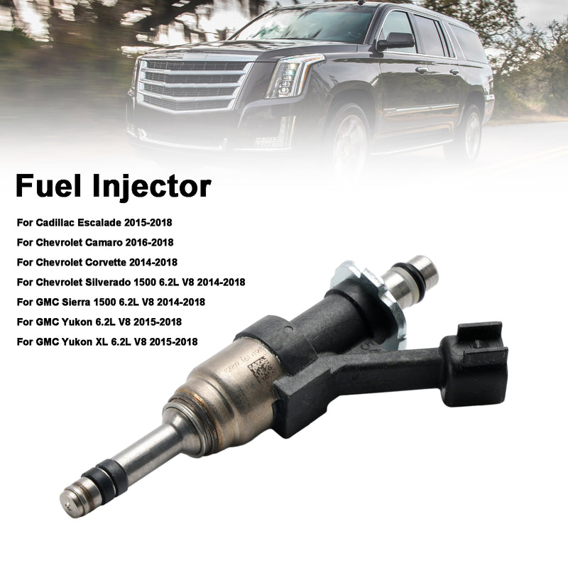 Cadillac Escalade 2015-2018 Fit Camaro 2016-2018 1PCS Fuel Injector 12668393