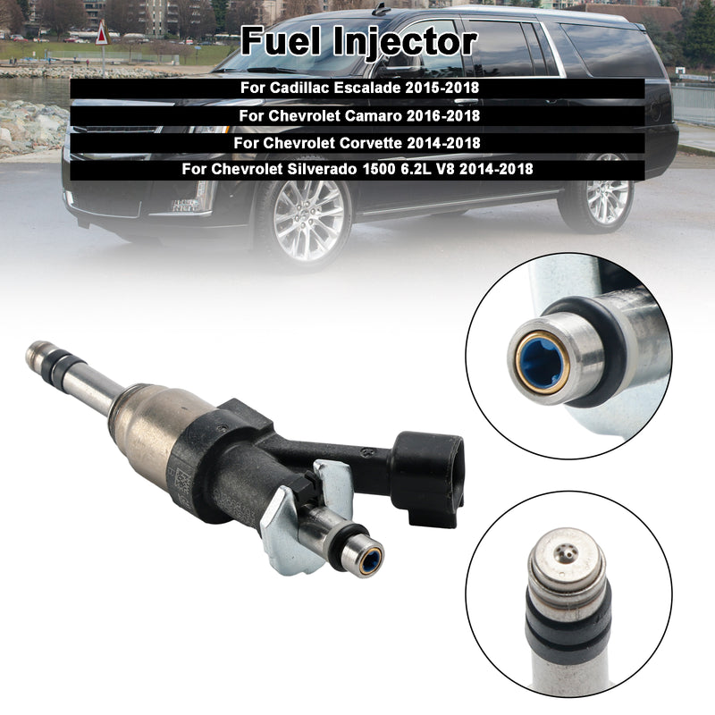 Cadillac Escalade 2015-2018 Fit Camaro 2016-2018 1PCS Fuel Injector 12668393