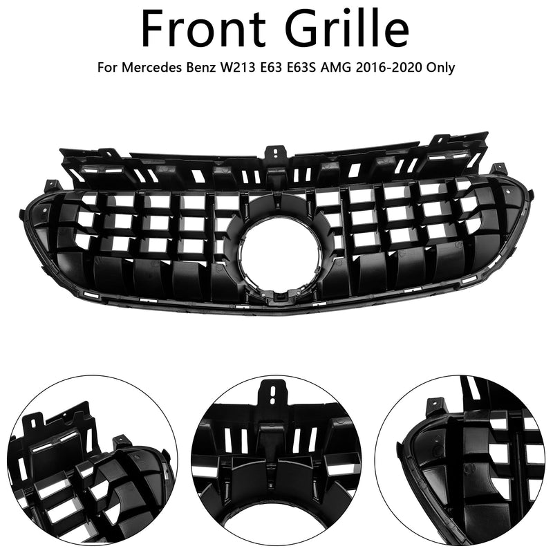 2016-2020 Mercedes W213 E63 E63S AMG Only Benz Front Bumper Grille Grill
