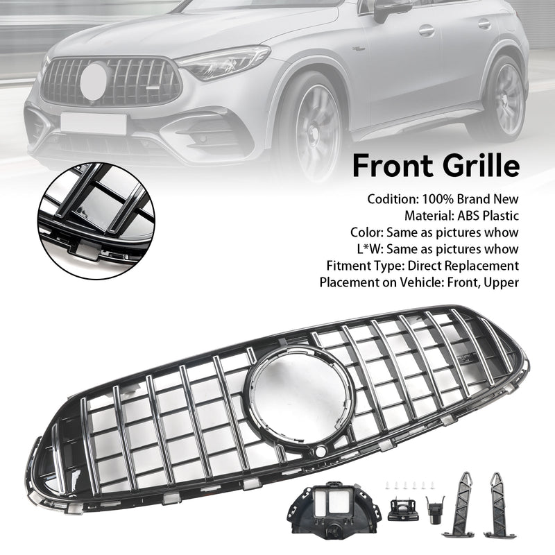 2022+ Mercedes GLC X254 C254 with AMG-Line Front Bumper Upper Grill Grille