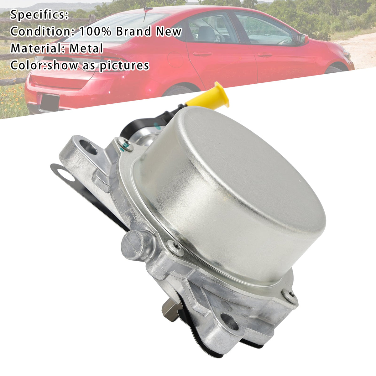 Vacuum Pump 4892641AA For DODGE DART 2013-2016 FIAT 500 2012-2019