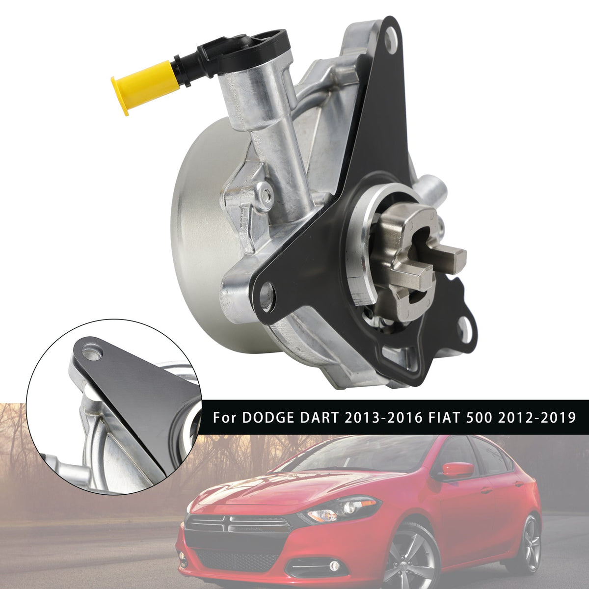 Vacuum Pump 4892641AA For DODGE DART 2013-2016 FIAT 500 2012-2019