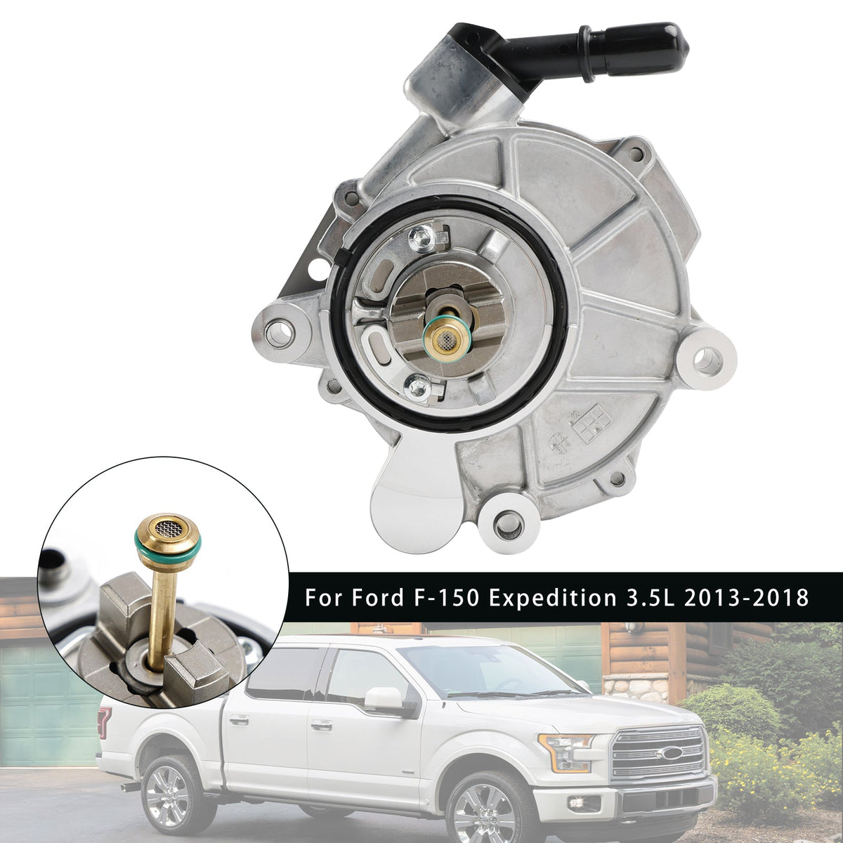 Vacuum Pump DL3E2A451DB DL3Z2A451B For Ford F-150 Expedition 3.5L 2013-2018