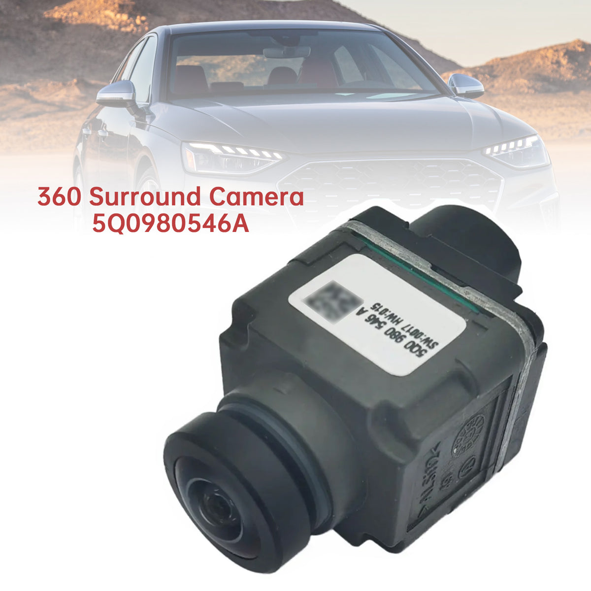 Porsche Panamera 2017-2019 4.0L V8 Turbocharged 360������Surround Front Camera 5Q0980546A