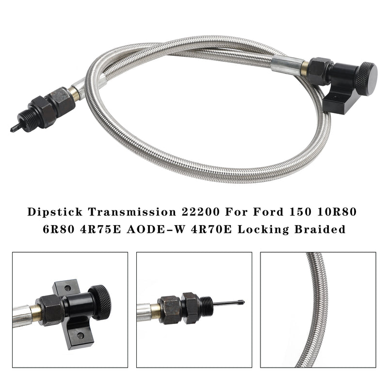 Dipstick Transmission 22200 For Ford 150 10R80 6R80 4R75E AODE-W 4R70E Locking