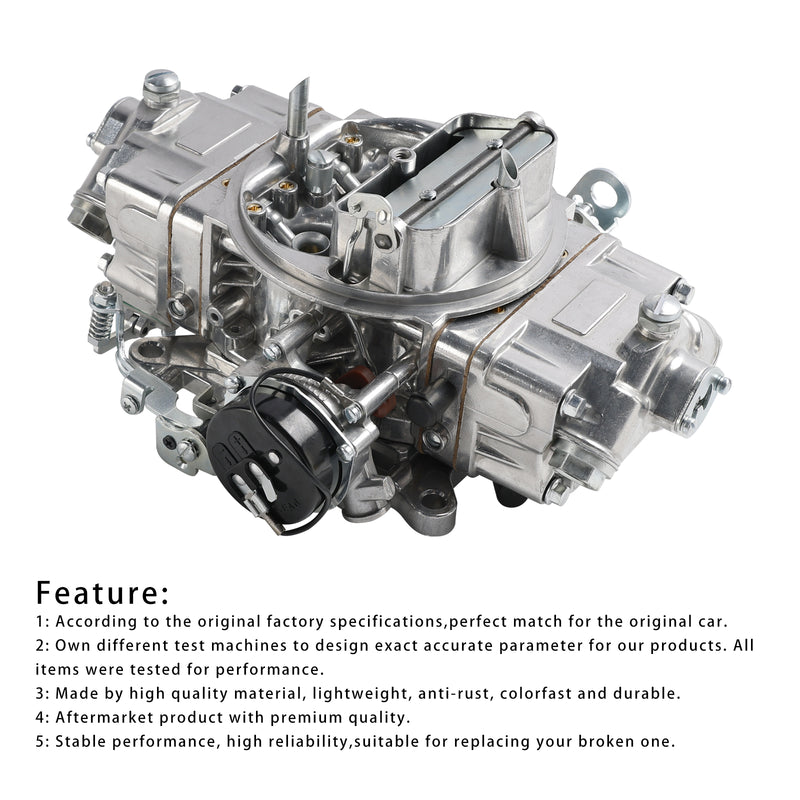 4 Barrel 650 CFM Brawler Double-Pumper Carburetor Electric Choke BR-67255