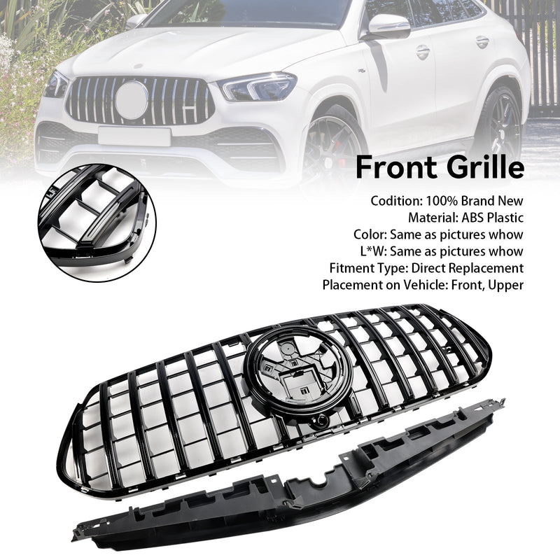 2024 Mercedes W167 GLE350 GLE450 AMG-Line 2024 Benz Front Bumper Grill
