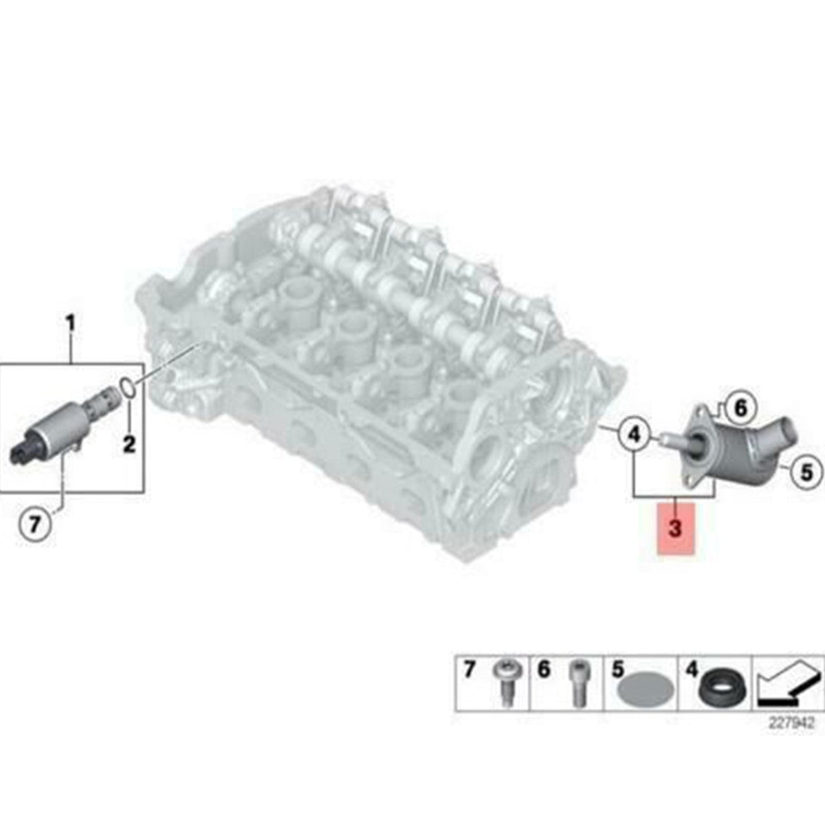 11377591588 Eccentric Shaft Valvetronic Motor Actuator for Mini Cooper R55 F20