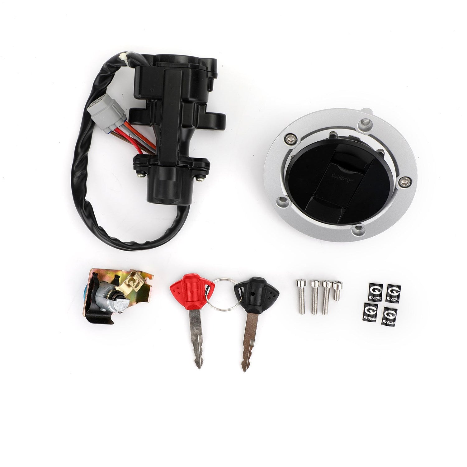 Suzuki GSXR 600 750 1000 2005-2018 Ignition Switch Fuel Gas Cap Seat Lock Keys