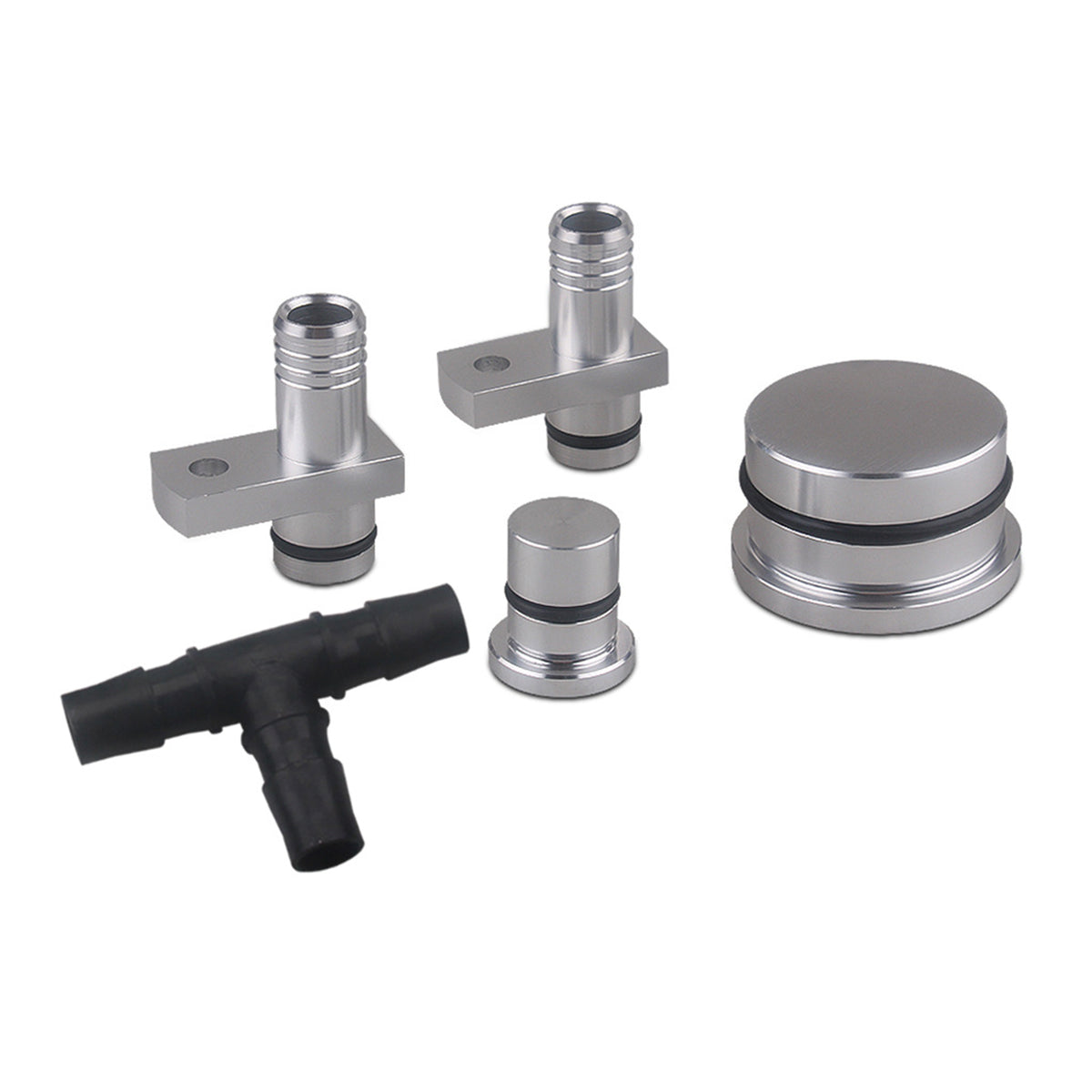 Duramax Diesel 6.6L LLY LBZ LMM 2004.5-10 PCV Reroute & Resonator Delete Kit