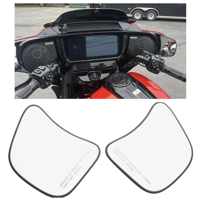 Touring CVO Street Glide FLHXSE 2023-2024 Black Fairing Mount Mirrors